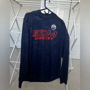 FANATICS EDM OILERS LONG SLEEVE SHIRT